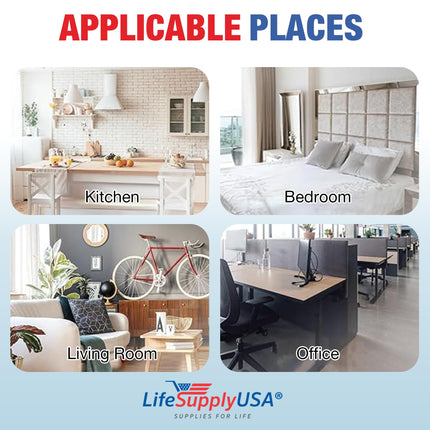 LIFESUPPLY USA ER498 1-PACK HEPA Filter Replacement 30925 Compatible with Hunter HEPAtech Air Purifiers