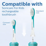 Philips Sonicare For Kids Replacement Brush Heads, 2 Pack, HX6042/94