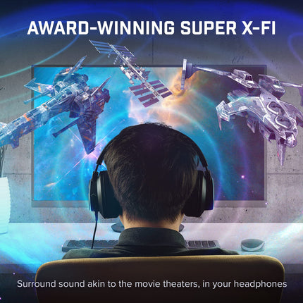 Sound Blaster X1 Hi-res Super X-Fi External USB DAC and Headphone Amplifier for PC and Mac