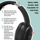 (NEW OPEN) Creative Zen Hybrid Blue Wireless Over-Ear Headphones Black