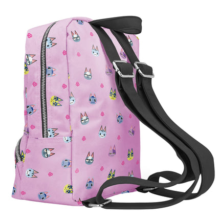 Controller Gear Animal Crossing - Small Backpack Mini Bookbag Travel Bag for Console & Accessories - Tom Nook Quilted