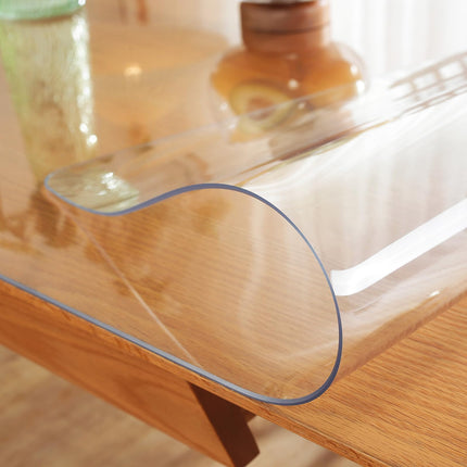 Warmstar 24x60" 2mm thick Clear PVC Rectangle Cover Protector Mat for Kitchen, Dresser, Dining Table, Desk X00449AIVP