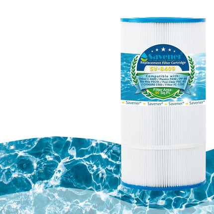 Savener SV-8409 Swimming Pool Replacement Filter Replaces for Unicel C-8409 90Sq.ft FC-1292 PA90 Hayward CX900RE Darlly 80951 1 Pack