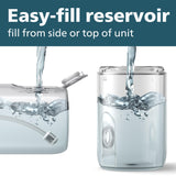 Philips Sonicare Power Flosser 3000 Cordless, Oral Irrigator Quad Stream technology and whisper quiet, White, HX3826/21