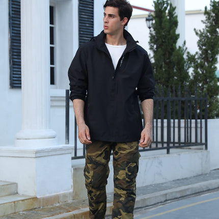 Men Rain Coats for Men Windbreaker (Pack of 1) SIZE XL