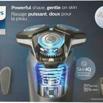 Philips Shaver Series 5000 Wet & Dry Electric Shaver with Quick Cleaning Pod  S5579/94