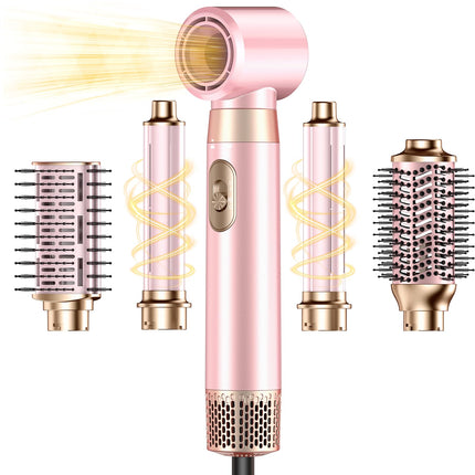 SnugLuv 5-in-1 Hot Air Styler Kit System, Detachable Styling Tool For home,Travel,Salon
