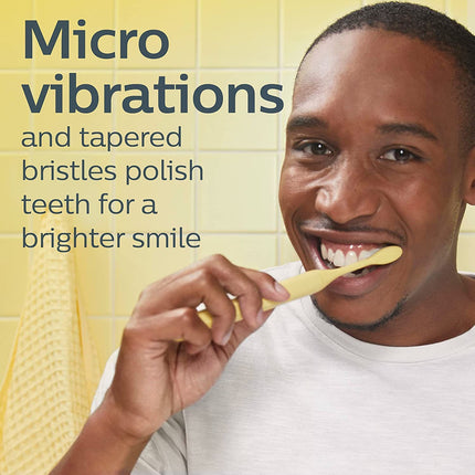 Philips One by Sonicare Electric Toothbrush Heads, Motorized Sonicare Toothbrush Heads, Brush Head Pack (2 Heads), Mango, BH1022/02
