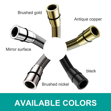 AULEEND Shower Hose 304 Stainless Steel Extra Long Shower Hose Replacement Handheld Shower Head Hose Extension (Oil Rubbed Bronze, 78 inch)