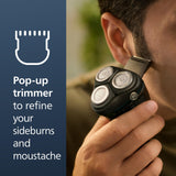 Philips Electric Shaver Series 3100, Wet & Dry with 5D Flex Heads, S3144/00