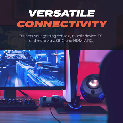 Creative Sound Blaster G8 – Hi-Res Gaming USB DAC with Dual USB Audio Mixing and Fully Customizable Acoustic Engine and 10-Band Equalizer