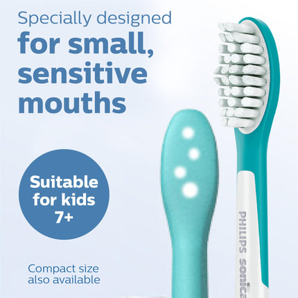 Philips Sonicare For Kids Replacement Brush Heads, 2 Pack, HX6042/94