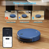 ROBOT 2 in 1 Mopping Robot Vacuum Cleaner with Schedule, Wi-Fi/Voice/App LIKE NEW NAVY