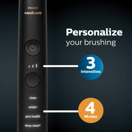 Philips Sonicare DiamondClean Smart 9350 Rechargeable Electric Toothbrush (Black)