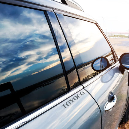 Window Tint Film for Cars, Car Window Tint Window Privacy Film, Car Shade Front Windshield, Heat & UV Block and Scratch Resistant, Blackout Window Film Auto Car Windshield Sun Shade Roll