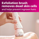 (New Open)Philips Epilator Series 8000, Wet & Dry Epilator for Legs, Body & Feet, BRE740/14