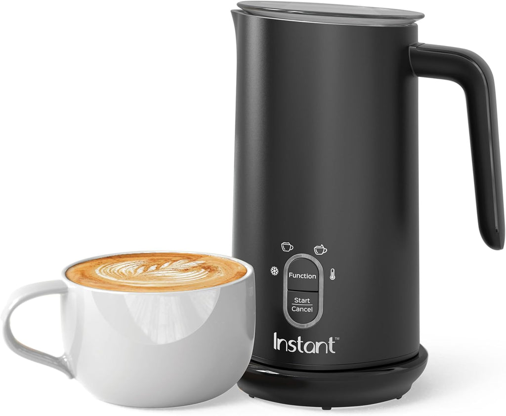 Instant Pot Milk Frother, 4-in-1 Electric Milk Steamer Milk Frother