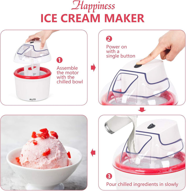 ICE CREAM MAKER ALLTO SU-560 1500ml 1.6Q