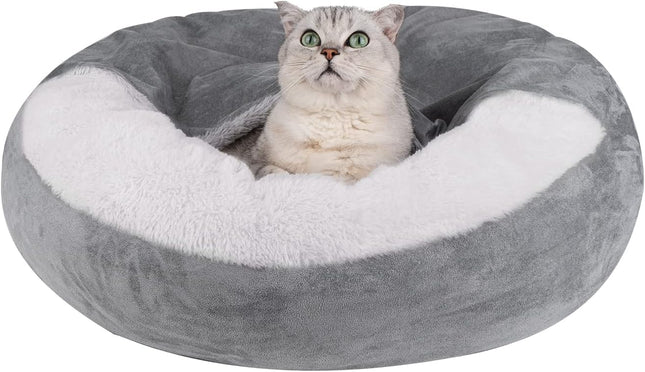 MICOOYO Cozy Cave Dog Cat Bed, Small