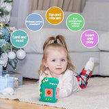 Aomola Talking Flash Cards Learning Toys for Kids,Electronic Flash Card Reading Machine,Preschool Learning Educational Toys,140 Flash Cards 280 Words T7