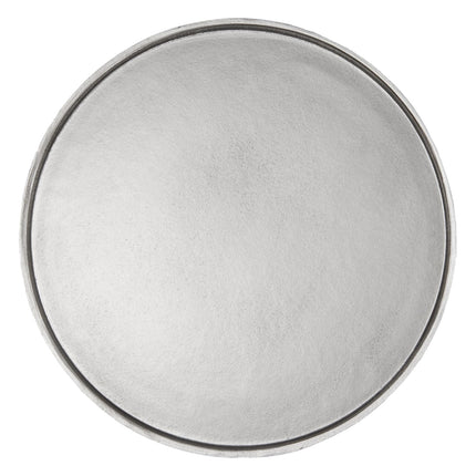 DN DECONATION Silver Ottoman Tray, 14 Inch Trays for Home Bathroom Decor X004MABIUB