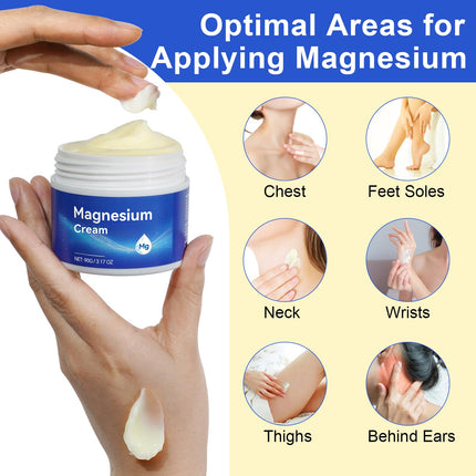 YECUCE Body face (Magnesium Sleep Cream 90g/3.17oz