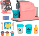 Mini Pretend Coffee Maker Set with Sound,Coffee Machine