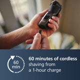 Philips Electric Shaver Series 3200, Wet & Dry with SkinProtect Technology, S3242/12