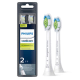 Philips Sonicare DiamondClean Replacement Brush Heads, White, 2 Pack, HX6062/92