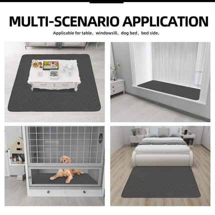 Easy-Going Sectional Couch Covers for Dogs L Shape Sofa Cover Reversible Sofa Slipcover Chaise Lounge Cover Furniture Protector Cover for Pets Dog Cat, Light Gray
