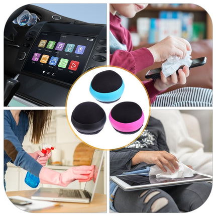Toyvia 3 Piece Reusable Microfiber Touchscreen Cleaning Pad Ball for Cell Phone, Tablet, Laptop, Car Display Monitor