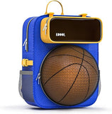 Basketball Backpack With Ball Compartment,Toddler Backpack For Boys,Kids Backpack For School 5-12 years,Waterproof Sports Bag For Soccer Volleyball Football T131