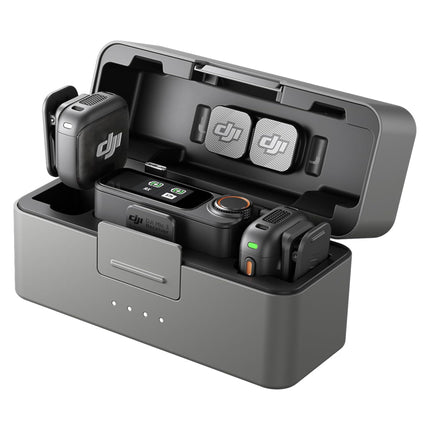 DJI Mic 3 (2 TX + 1 RX + Charging Case), Wireless Microphone