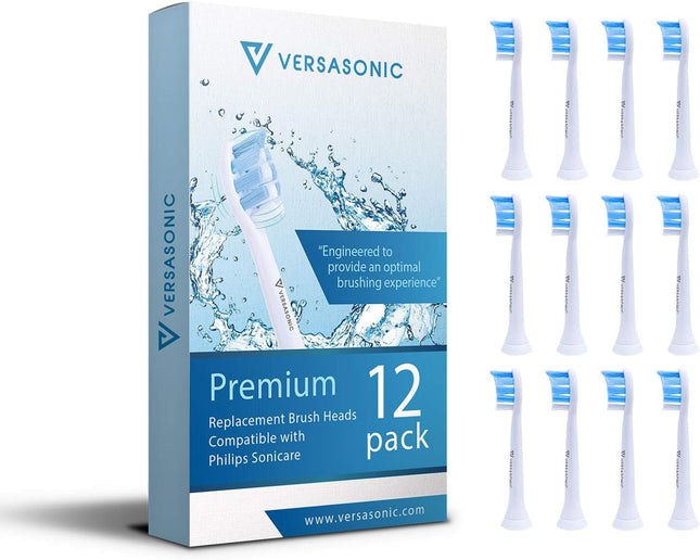 Versasonic Premium Philips Sonicare Replacement Toothbrush Heads
