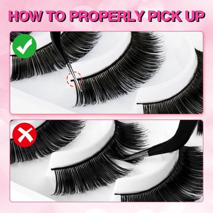 Path to Love 10 Pairs false eyelashes,Mix 10 Style natural volume lashes strips Dramatic Cat Eye Faux Mink Fake Lash Thin Band Extensions Waterproof Easy Eyelashes for Beginners
