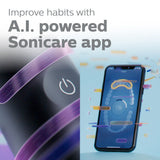 Philips Sonicare DiamondClean Prestige 9900, Rechargeable Electric Toothbrush with SenseIQ, Midnight, HX9990/12