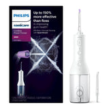 Philips Sonicare Power Flosser 3000 Cordless, Oral Irrigator Quad Stream technology and whisper quiet, White, HX3826/21