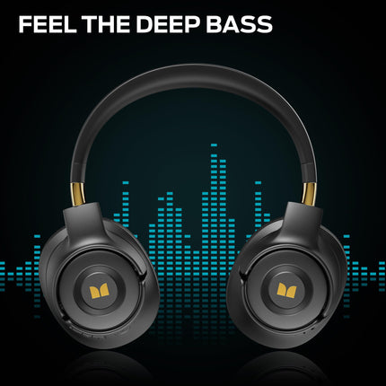 Monster Persona SE ANC Active Noise Cancelling Headphones, Wireless Bluetooth Headphones Over Ear, 60H Playtime, HiFi Stereo Audio, Deep Bass, Built-in Mic, Bluetooth Headphones for Home Office Travel