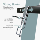 Borgen bike wall mount for 4 Bikes with Accessories
