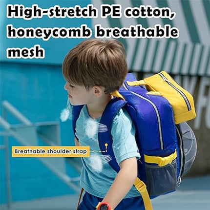 Basketball Backpack With Ball Compartment,Toddler Backpack For Boys,Kids Backpack For School 5-12 years,Waterproof Sports Bag For Soccer Volleyball Football T131