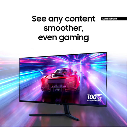 Samsung 34-inch QHD Black 100Hz 5ms LED FreeSync High Resolution Monitor (LS34C50DGANXZA) -K