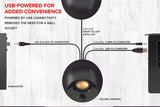 (NEW OPEN) Creative Pebble Plus 2.1 USB-Powered Desktop Speakers with Powerful Down-Firing Subwoofer