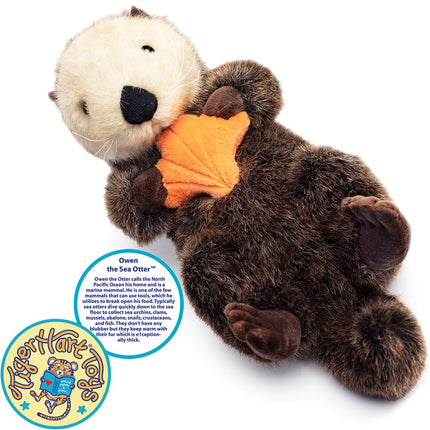 TigerHart Owen The Sea Otter - 13 Inch Stuffed Animal Plush