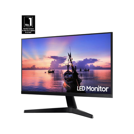 Samsung 27"  Screen LED-Lit Monitor 5ms 75Hz Eye-Saver Mode with Freesync, Black (LF27T350FHNXZA) -K
