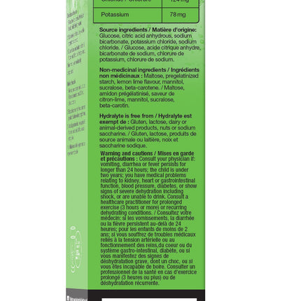 Hydralyte Lemon Lime Flavored Electrolytes | Pre-Workout and Post-Workout Hydration Solution to Enhance Performance and Maximize Recovery | (2 Tablets per Serving, 40 Count)