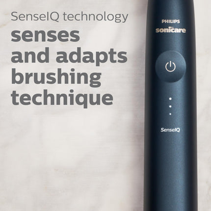 Philips Sonicare DiamondClean Prestige 9900, Rechargeable Electric Toothbrush with SenseIQ, Midnight, HX9990/12