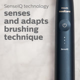 Philips Sonicare DiamondClean Prestige 9900, Rechargeable Electric Toothbrush with SenseIQ, Midnight, HX9990/12