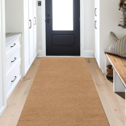 ANTPOP 2ft x 7ft Runner Rug for Hallway Non Slip Outdoor Indoor Low Plie Carpet Runner with Rubber Backing Floor Mat for Hallway Entryway Entrance Laundry Room Balcony Garage Patio