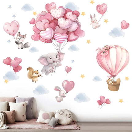Wall Decals for Living Room: Boho Wall Stickers, Bedroom Sofa TV Background Home Wall Decor