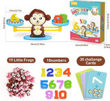 Monkey Balance Math Games 82PCS Counting Educational Learning Toys Gifts T68